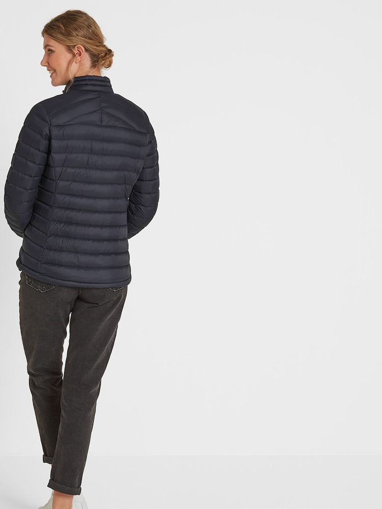 Blau - Tog 24 Drax Daunenjacke mit weitem Stehkragen - Bild 2 von 3 Blau - Tog 24 Drax Daunenjacke mit weitem Stehkragen - Bild 2 von 3