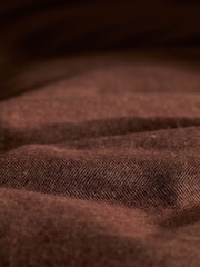 Secret Linen Store Conker Henry Brushed Cotton Duvet Cover - Image 4 of 4
