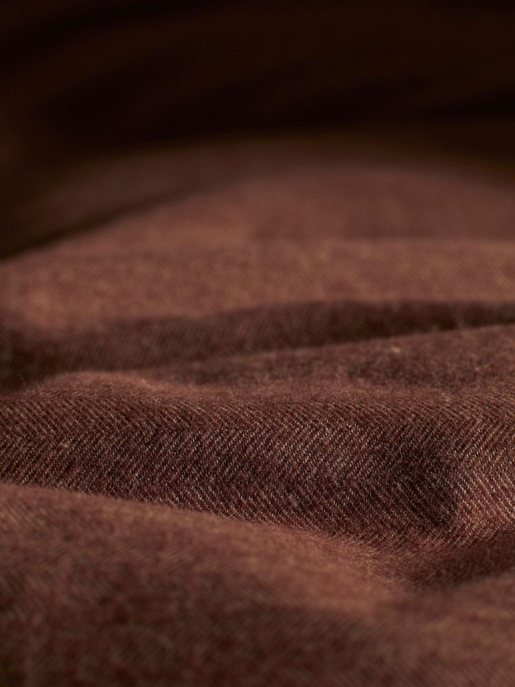 Secret Linen Store Conker Henry Brushed Cotton Duvet Cover - Image 4 of 4 Secret Linen Store Conker Henry Brushed Cotton Duvet Cover - Image 4 of 4