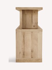 Light Bronx Oak Effect Large Sofa Side Table - Image 6 of 8
