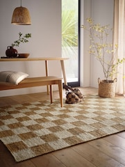 Origin Podne prostirke Checkerboard Jute Rug - Slika 1 od 5