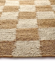 Origin Podne prostirke Checkerboard Jute Rug - Slika 4 od 5