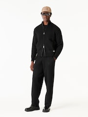 MAUVAIS Black Monogram Montreux Knit T-Shirt - Image 2 of 6