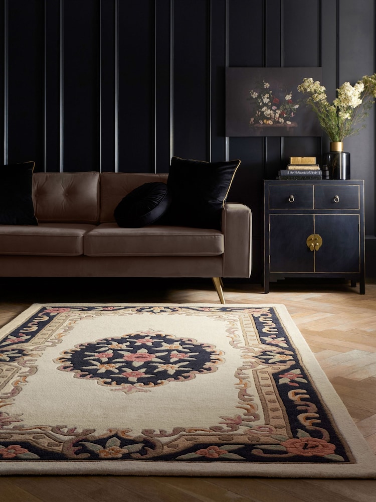Origin Rugs Black Shensi Rug - Image 1 of 5 Origin Rugs Black Shensi Rug - Image 1 of 5
