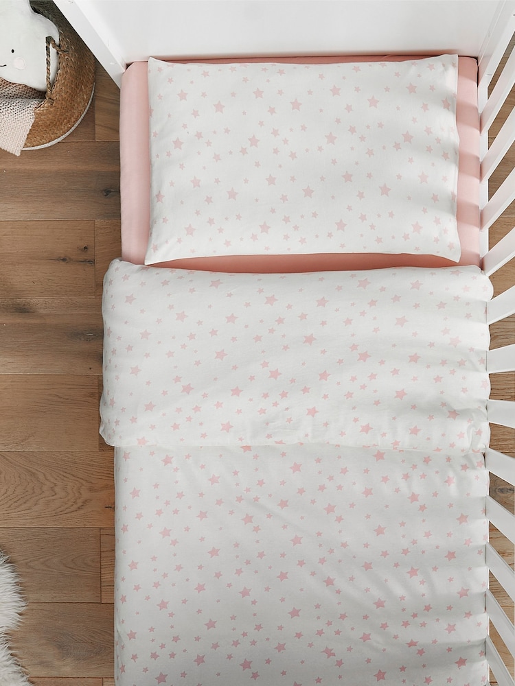 Buy Silentnight Pink Kids Safe Nights Pink Star Cot Bed 100