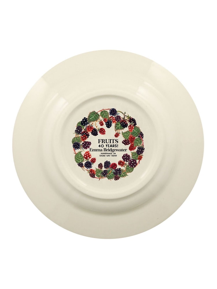 Emma Bridgewater Cream Blackberry Small Side Plate - Image 3 of 3 Emma Bridgewater Cream Blackberry Small Side Plate - Image 3 of 3