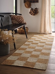 Origin Tepih Checkerboard Jute Runner - Slika 1 od 5