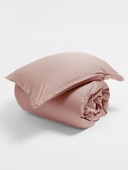 Secret Linen Store Dusty Pink Super Soft Duvet Cover - Image 2 of 2
