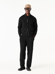 MAUVAIS Black Monogram Montreux Knit Joggers - Image 2 of 5