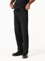 MAUVAIS Black Monogram Montreux Knit Joggers - Image 3 of 5