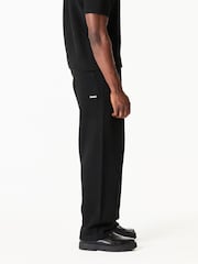 MAUVAIS Black Monogram Montreux Knit Joggers - Image 4 of 5