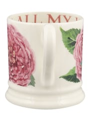 Emma Bridgewater Cream Emma's Rose 1/2 Pint Mug - Image 3 of 4