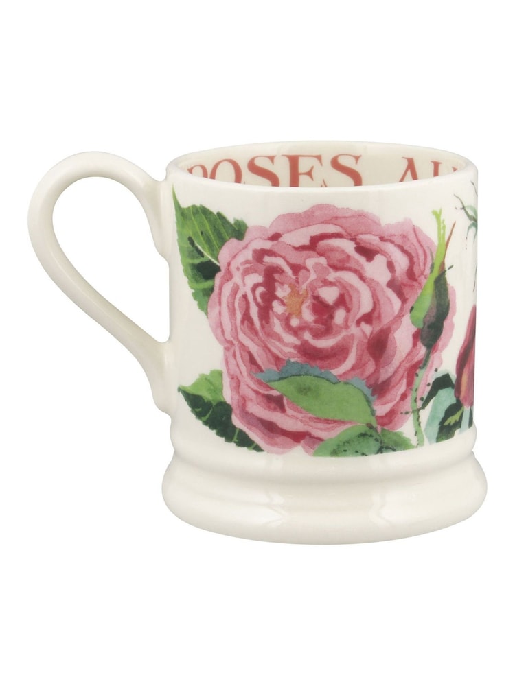 Emma Bridgewater Cream Emma's Rose 1/2 Pint Mug - Image 4 of 4 Emma Bridgewater Cream Emma's Rose 1/2 Pint Mug - Image 4 of 4