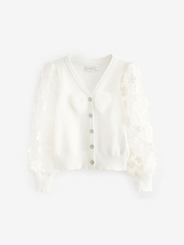Baker by Ted Baker 3D Flower Cardigan - Image 1 of 4