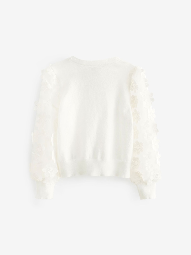 Baker by Ted Baker 3D Flower Cardigan - Image 2 of 4