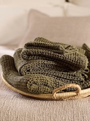 Secret Linen Store Waffle Towel - Larawan 1 ng 2