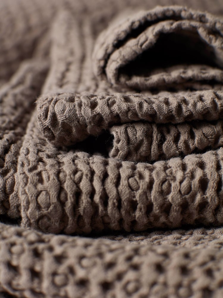 Secret Linen Store Waffle Towel - Larawan 2 ng 2