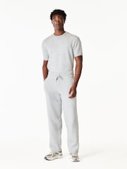 MAUVAIS Grey Monogram Montreux Knit Joggers - Image 1 of 6