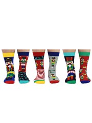 United Odd Socks Multi Cracking Christmas Nutcracker Cracking Christmas Socks - Image 2 of 3
