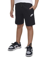 Negro - Pantalones cortos de niño pequeño Club de Nike - Imagen 1 de 10