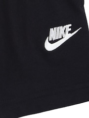 Negro - Pantalones cortos de niño pequeño Club de Nike - Imagen 10 de 10