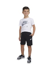 Negro - Pantalones cortos de niño pequeño Club de Nike - Imagen 3 de 10