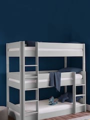 Julian Bowen Grey Kids Triple Bunk Bed - Image 1 of 7
