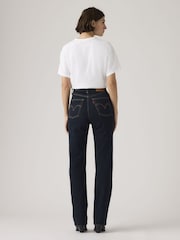 Levi's® Blue Women’s Ribcage Full-Length Jeans - Image 2 of 6