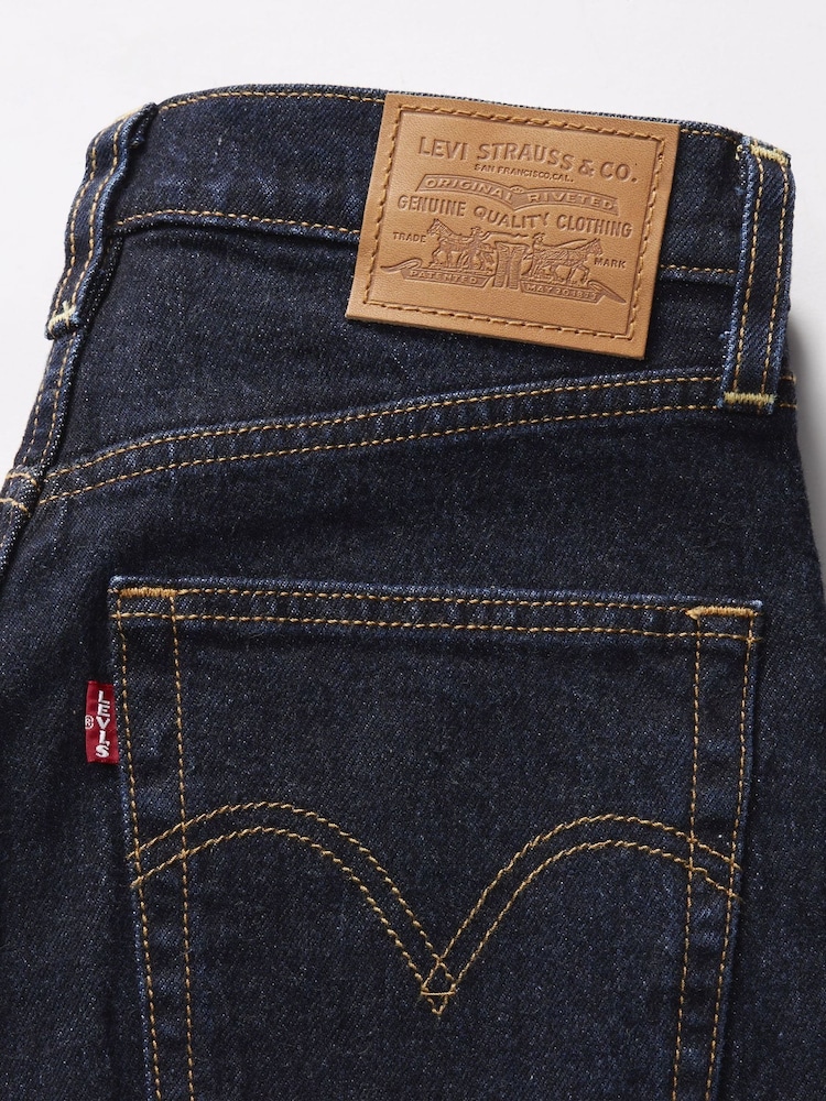 Levi's® Blue Women’s Ribcage Full-Length Jeans - Image 6 of 6 Levi's® Blue Women’s Ribcage Full-Length Jeans - Image 6 of 6