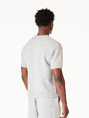 MAUVAIS Grey Monogram Montreux Knit T-Shirt - Image 2 of 6