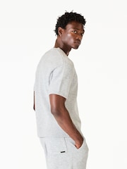 MAUVAIS Grey Monogram Montreux Knit T-Shirt - Image 6 of 6