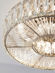 Clear Aria Small Flush Fitting Ceiling Light - Image 3 of 9