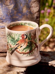 Emma Bridgewater Cream Goldfinch In Spruce 1/2 Pint Mug - Image 1 of 4