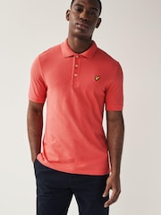 Lyle & Scott Electric Pink Classic Polo Shirt - Image 1 of 4