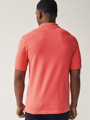 Lyle & Scott Electric Pink Classic Polo Shirt - Image 2 of 4