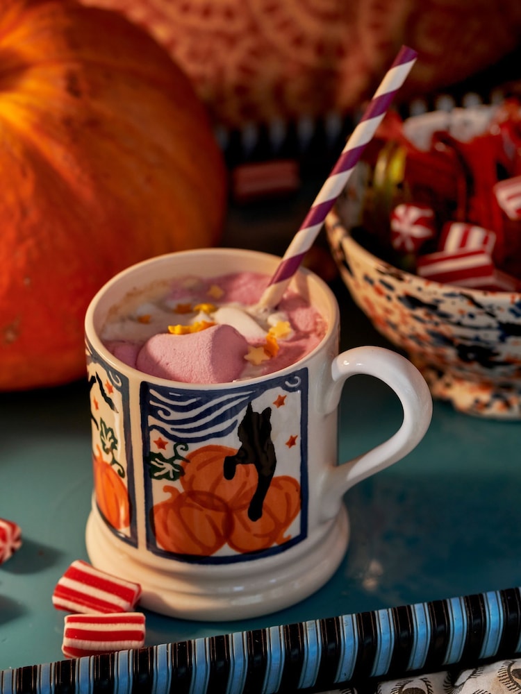Emma Bridgewater Cats & Pumpkins 1/2 Pint Mug - Immagine 1 di 4 Emma Bridgewater Cats & Pumpkins 1/2 Pint Mug - Immagine 1 di 4