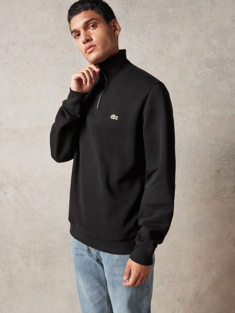 Lacoste Quarter Zip Sweatshirt - Image 1 of 7