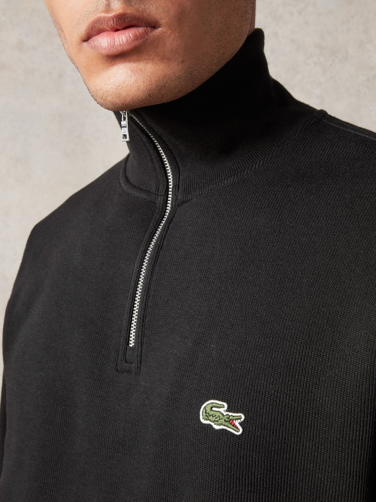 Lacoste Quarter Zip Sweatshirt - Image 4 of 7