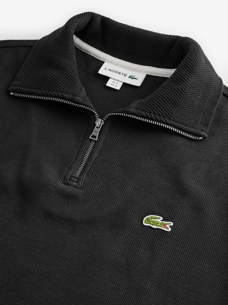 Lacoste Quarter Zip Sweatshirt - Image 5 of 7