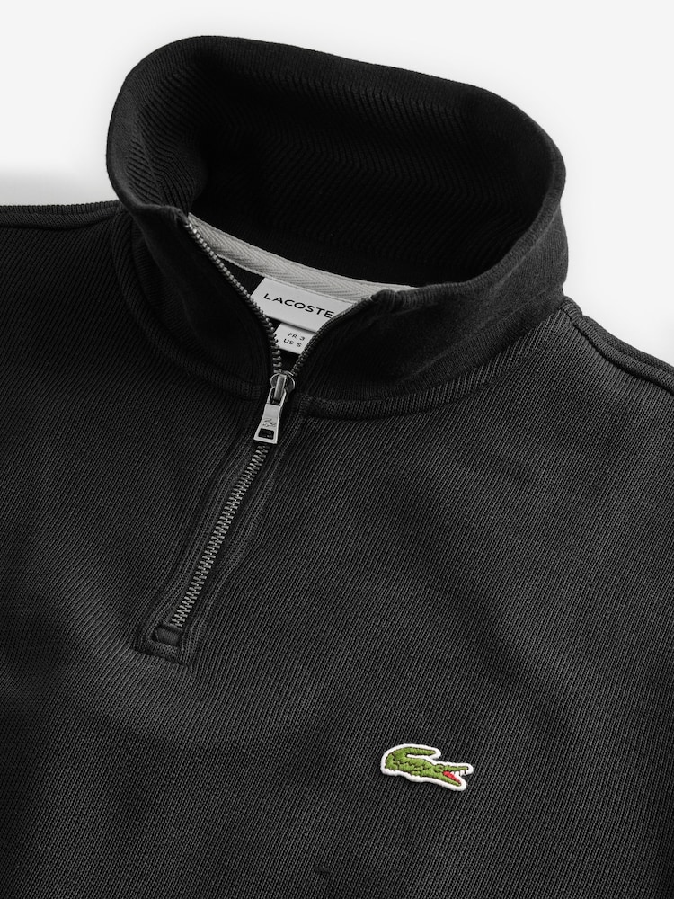 Lacoste Quarter Zip Sweatshirt - Image 6 of 7