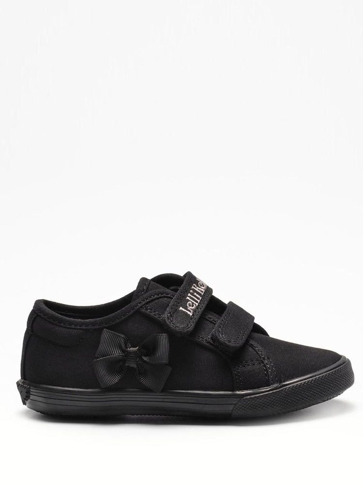 Lelli Kelly Black Hook and Loop Trainers - Image 1 of 4