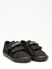 Lelli Kelly Black Hook and Loop Trainers - Image 2 of 4