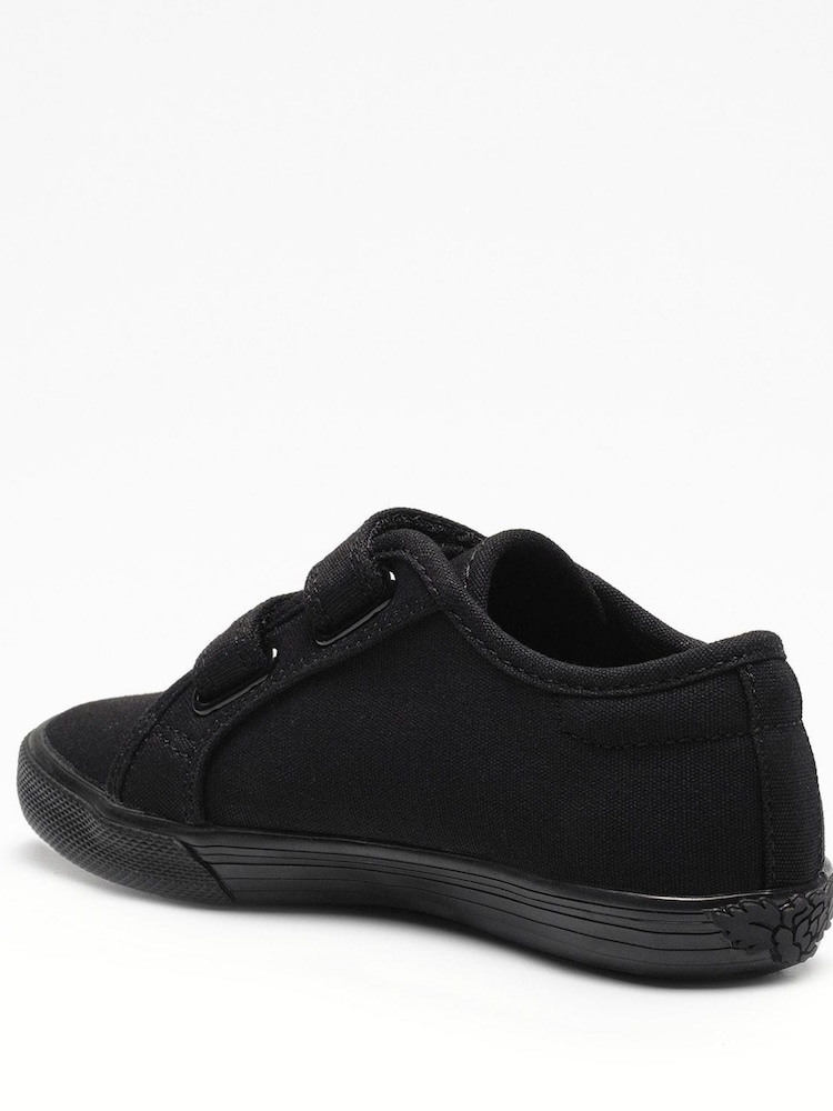Lelli Kelly Black Hook and Loop Trainers - Image 4 of 4