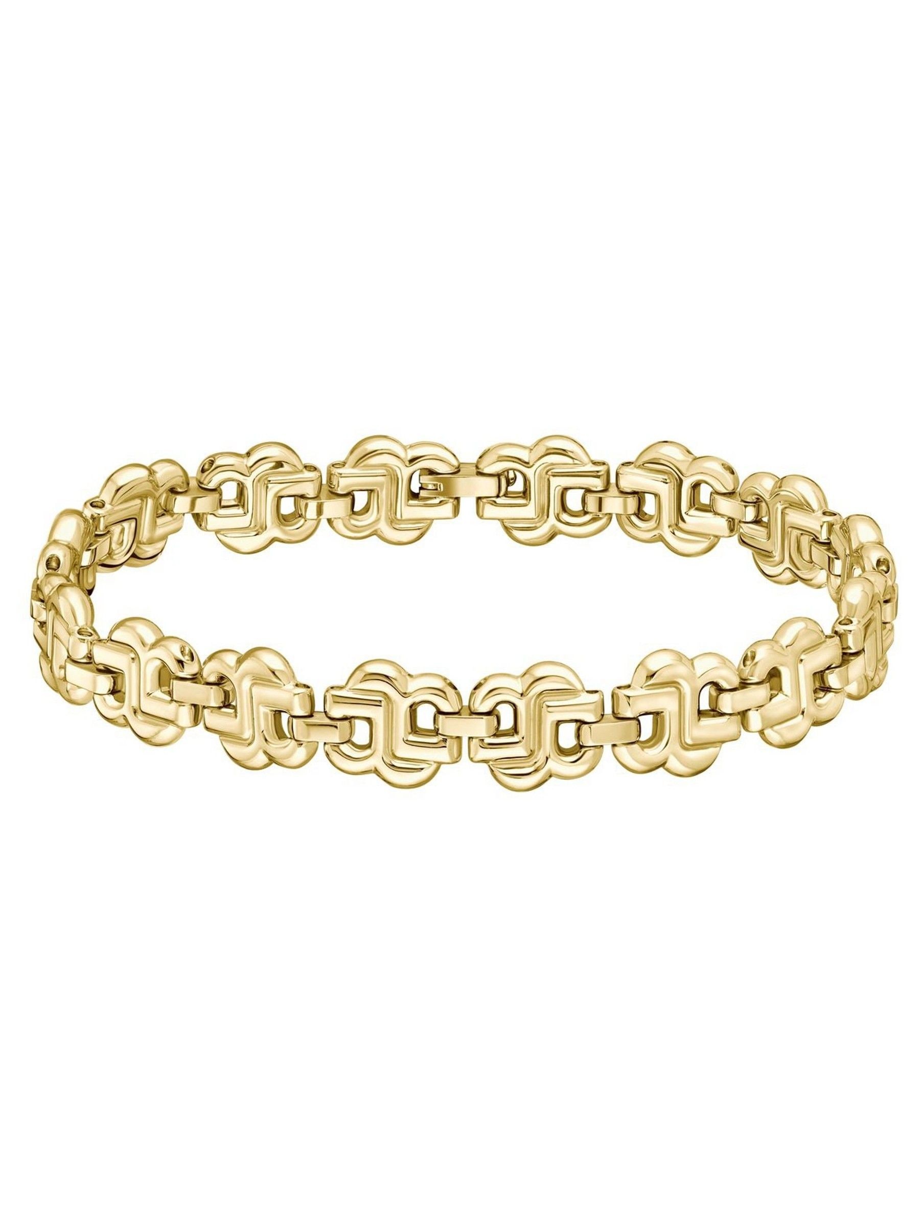 BOSS Ladies Gold Double B Strand Bracelet 1580741 - Image 3