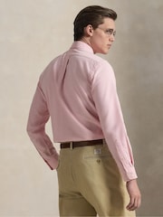 Polo Ralph Lauren Pink Custom Fit Oxford Shirt - Image 2 of 5