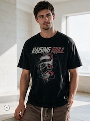 Чорний - Religion Raising Hell T-Shirt - Image 1 of 6