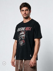 Чорний - Religion Raising Hell T-Shirt - Image 4 of 6