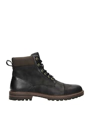 Novo Black NORRIS Lace Up Casual Boots - Image 2 of 4