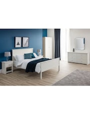 Julian Bowen Surf White Radley 4 Drawer Chest - Image 6 of 6
