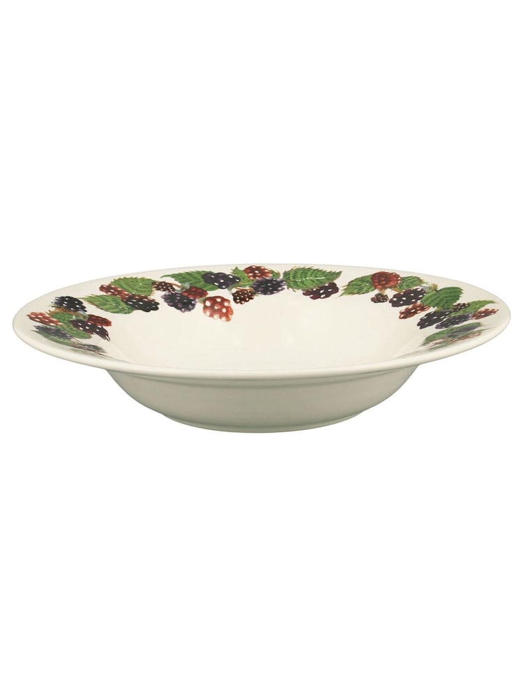 Emma Bridgewater Cream Blackberry Dessert Plate - Image 1 of 3 Emma Bridgewater Cream Blackberry Dessert Plate - Image 1 of 3
